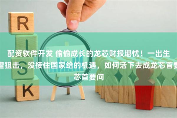 配资软件开发 偷偷成长的龙芯财报堪忧！一出生便遭狙击，没接住国家给的机遇，如何活下去成龙芯首要问