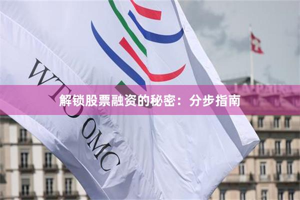 解锁股票融资的秘密：分步指南