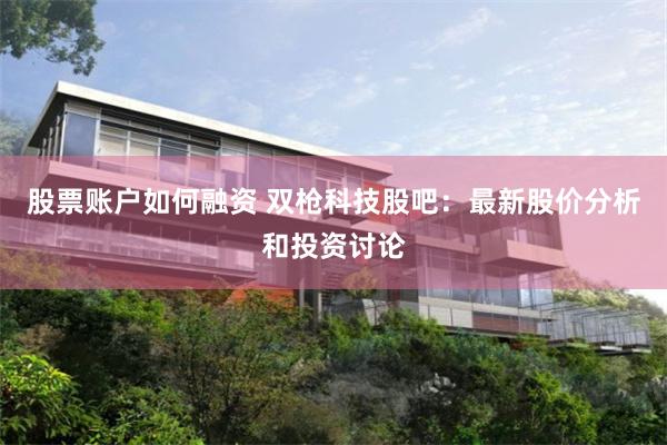 股票账户如何融资 双枪科技股吧：最新股价分析和投资讨论