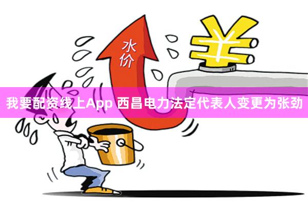 我要配资线上App 西昌电力法定代表人变更为张劲