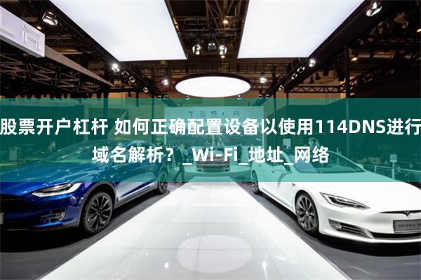 股票开户杠杆 如何正确配置设备以使用114DNS进行域名解析？_Wi-Fi_地址_网络