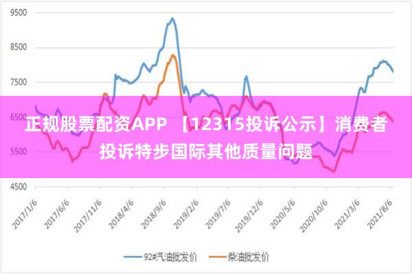 正规股票配资APP 【12315投诉公示】消费者投诉特步国际其他质量问题